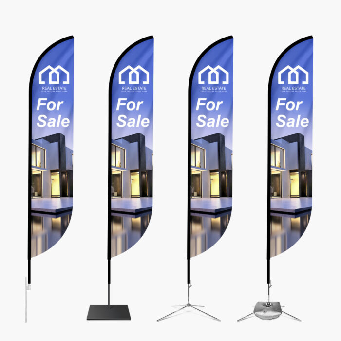 Feather Convex Event Flags