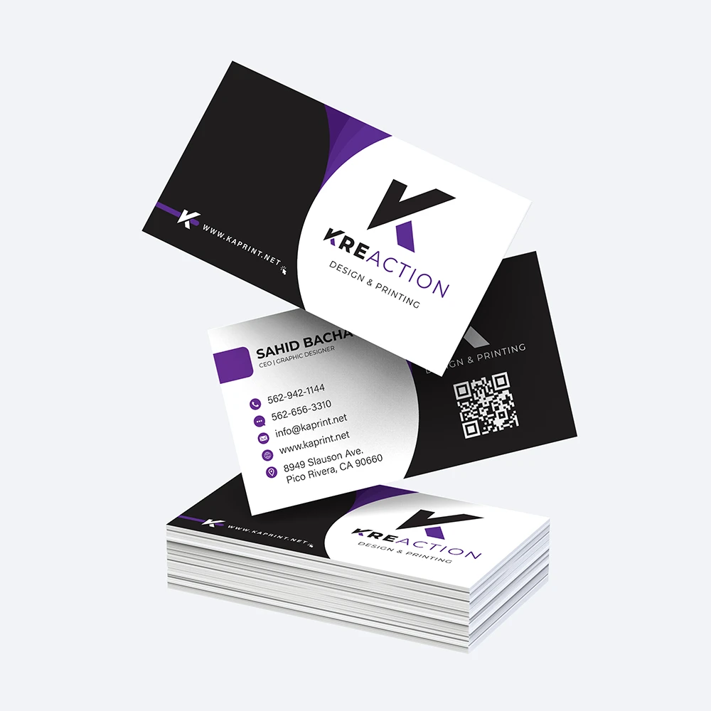 Suede Laminated Business Cards by Kreaction